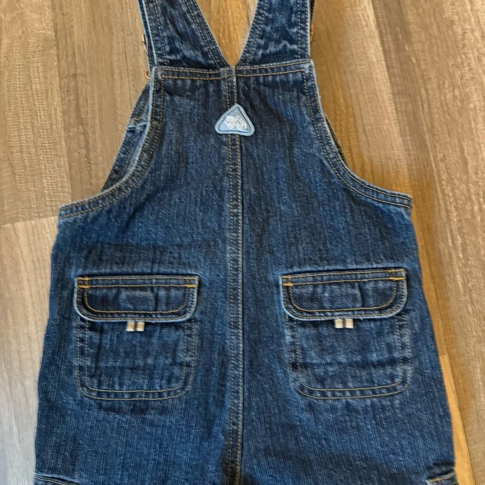 Gymboree Blue Denim Overalls with Pockets